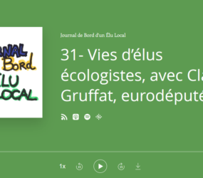 Podcast – Vies d’élus écologistes, avec Claude Gruffat, eurodéputé