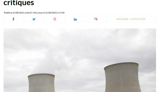 Saint-Laurent : la centrale nucléaire sous le feu des critiques